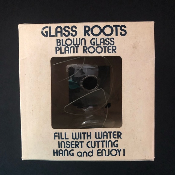 Vintage Blown Glass Hanging Plant Rooter - Teapot Design by Glass Roots - Picture 2 of 8